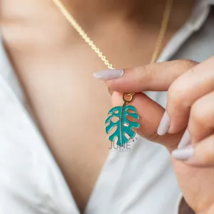 Leaf Pendant - Necklace
