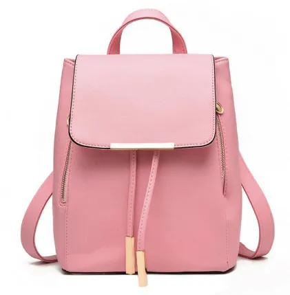 Leather Tassel Backpack KF30079