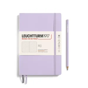 LEUCHTTURM1917 Notebook Medium A5 Softcover - Lilac, Dotted