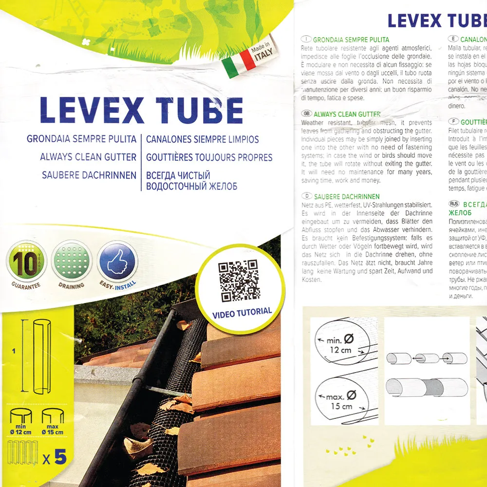 Levex Tube Gutter Protection