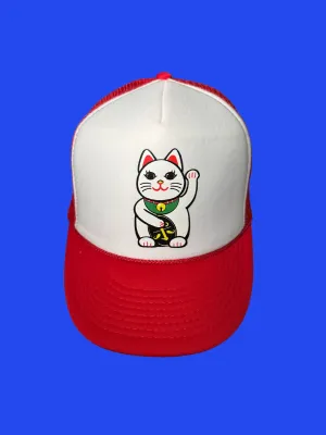 Lucky Cat Mesh Hat