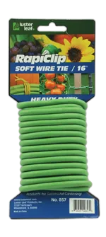 Luster Leaf 16' Soft Wire Tie, Heavy Duty