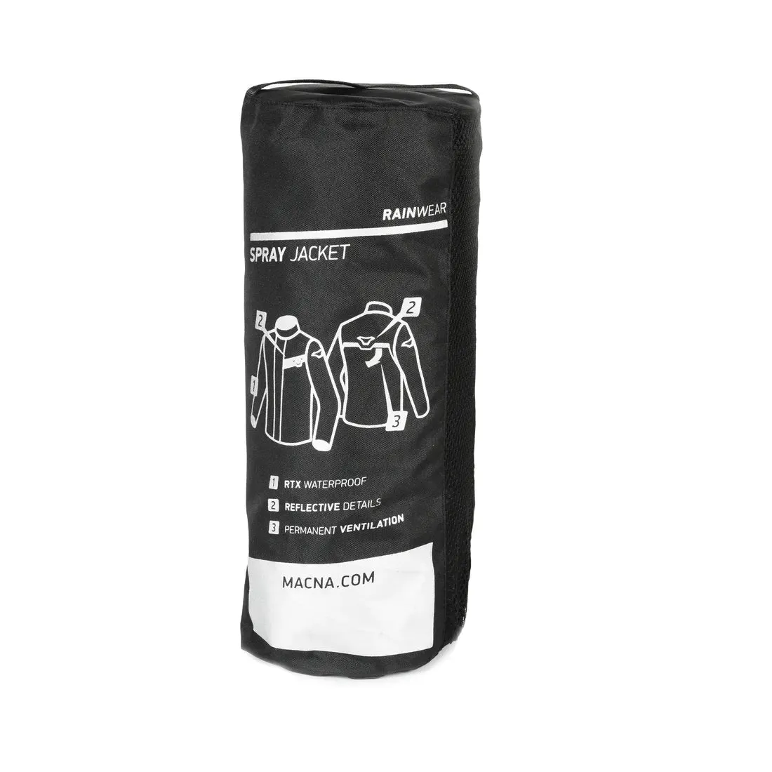 Macna Spray Rain Over Jacket Black