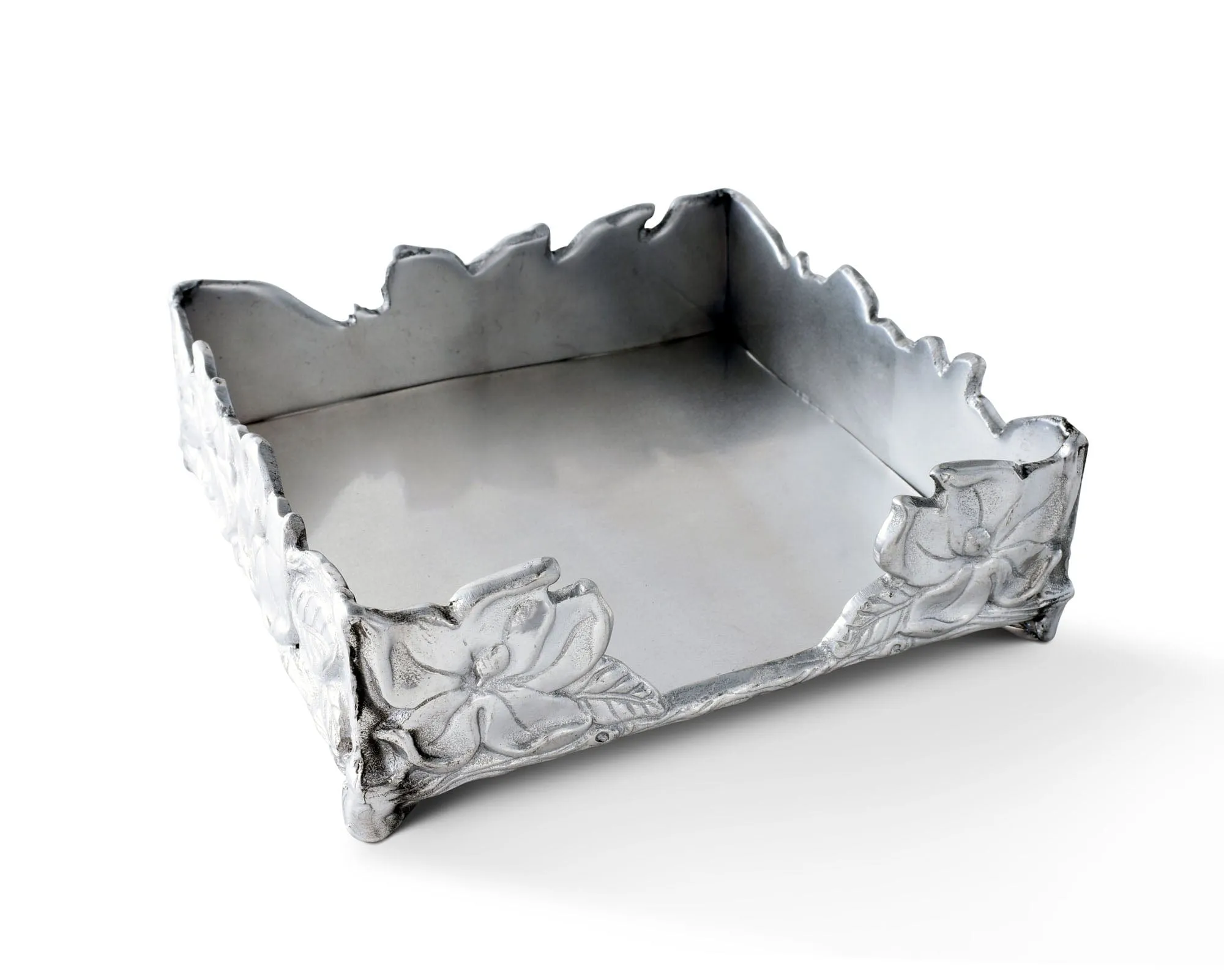 Magnolia Luncheon Napkin Box by Arthur Court Designs