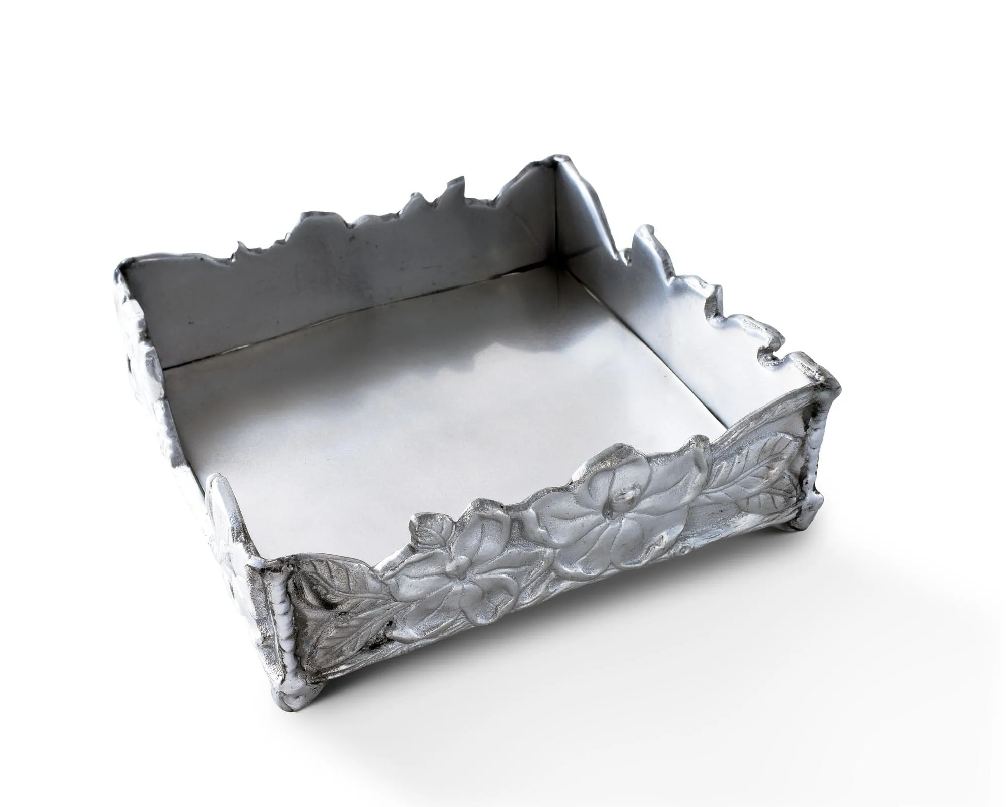 Magnolia Luncheon Napkin Box by Arthur Court Designs