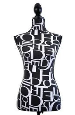 Mannequin Vogue Chintz Bust High Fashion Statement