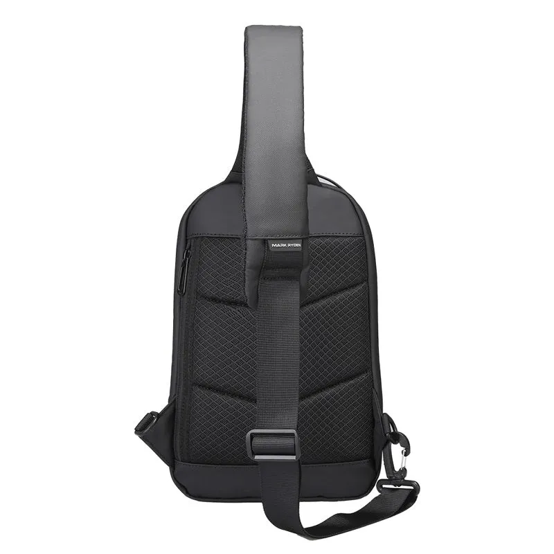 Mark Ryden MR-7918 Crossbody Messenger Chest Bag Waterproof USB Charging