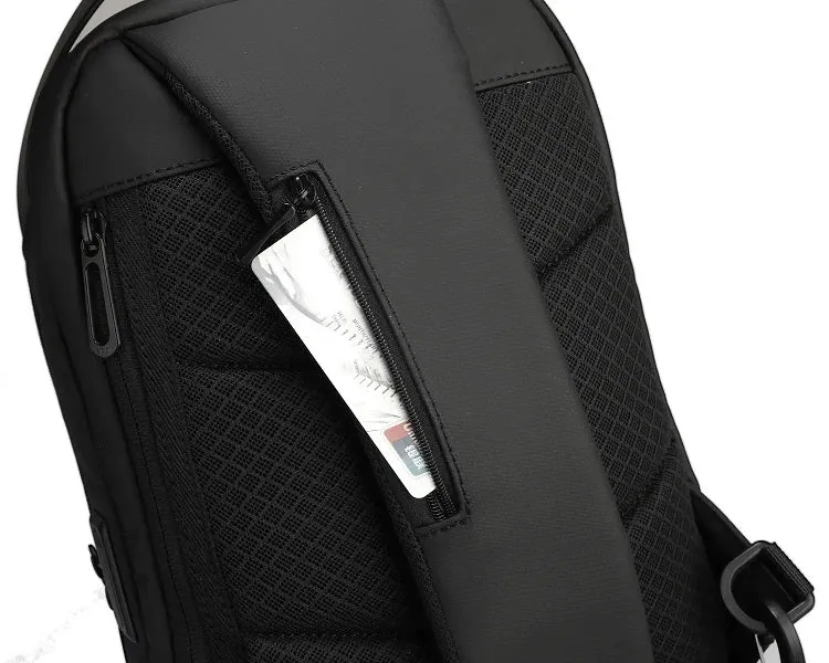 Mark Ryden MR-7918 Crossbody Messenger Chest Bag Waterproof USB Charging