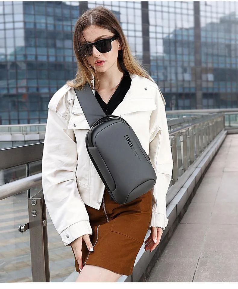 Men's Multifunction Waterproof Crossbody Bag