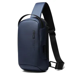 Men's Multifunction Waterproof Crossbody Bag