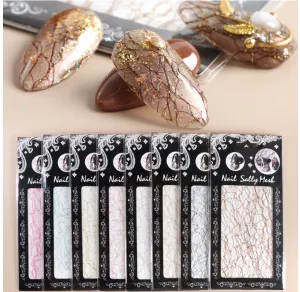 Metallic Mesh Nail Art 3D Decoration