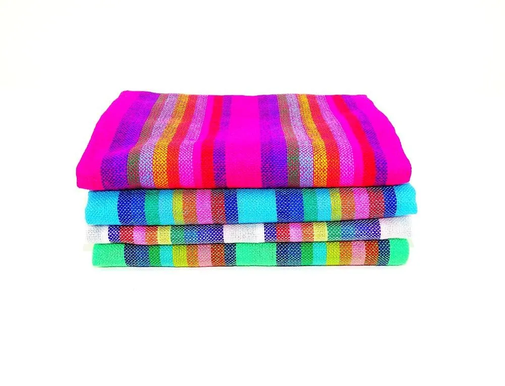 Mexican Fabric in Bright Stripes (4 ½-Yard Bundle)