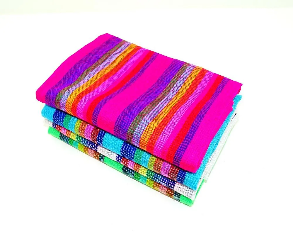 Mexican Fabric in Bright Stripes (4 ½-Yard Bundle)