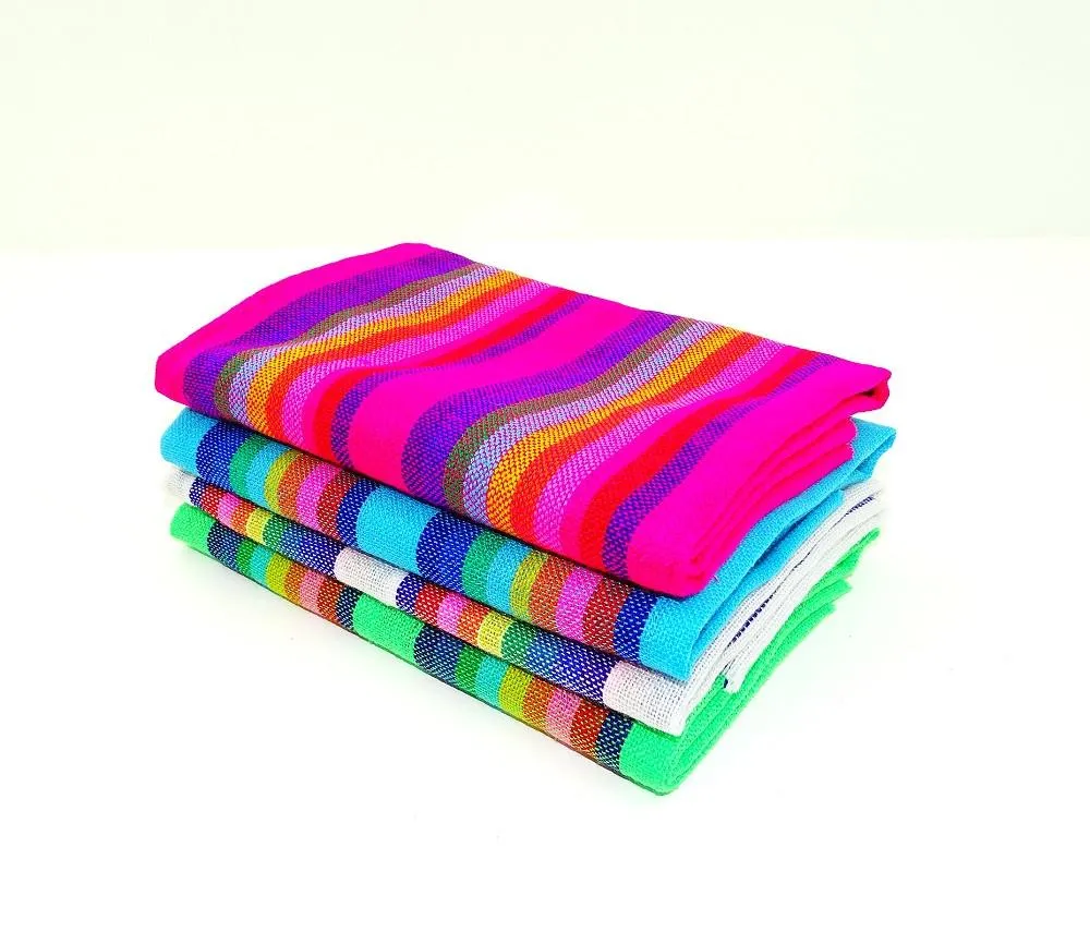 Mexican Fabric in Bright Stripes (4 ½-Yard Bundle)