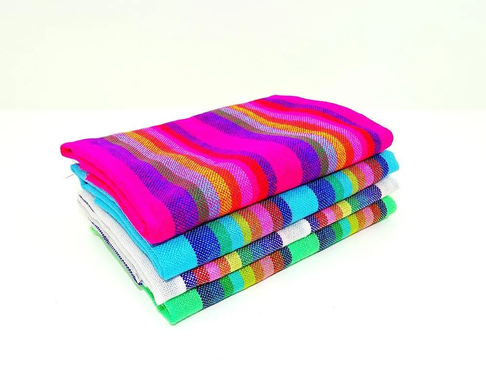 Mexican Fabric in Bright Stripes (4 ½-Yard Bundle)