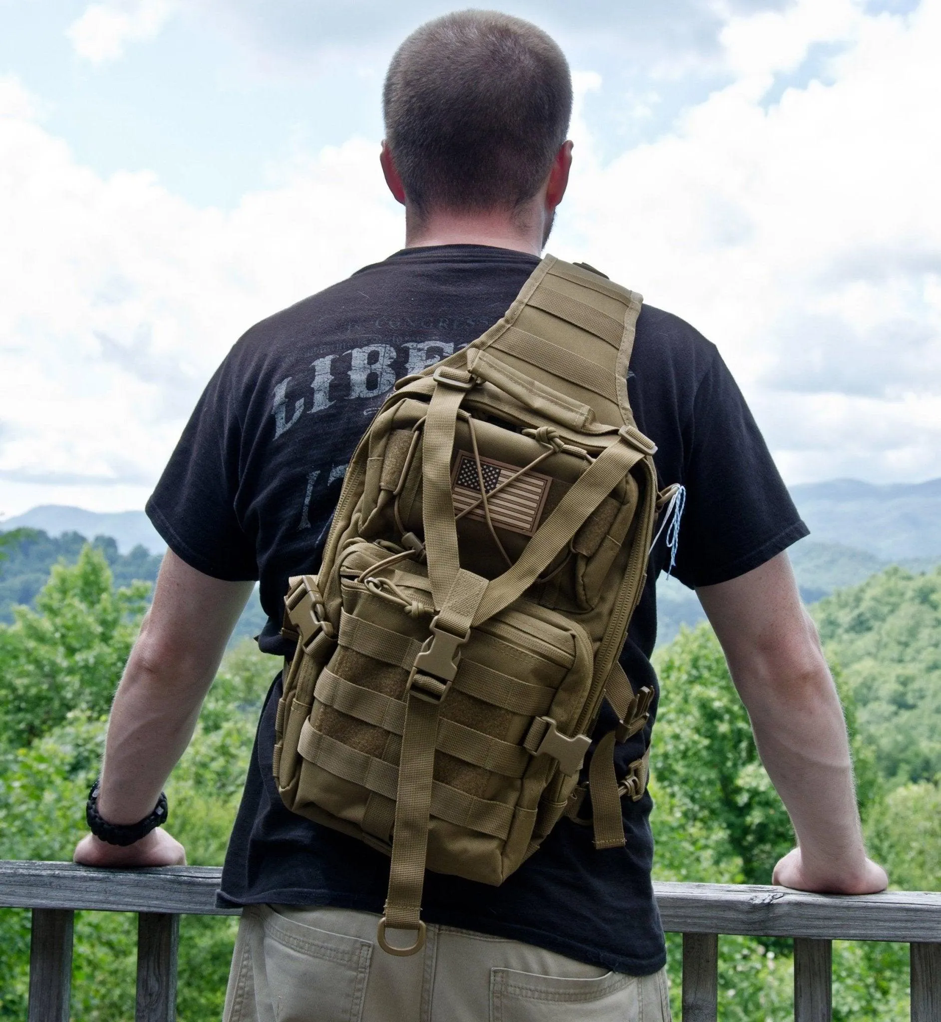 Molle Shoulder Bag Sling Chest Pack