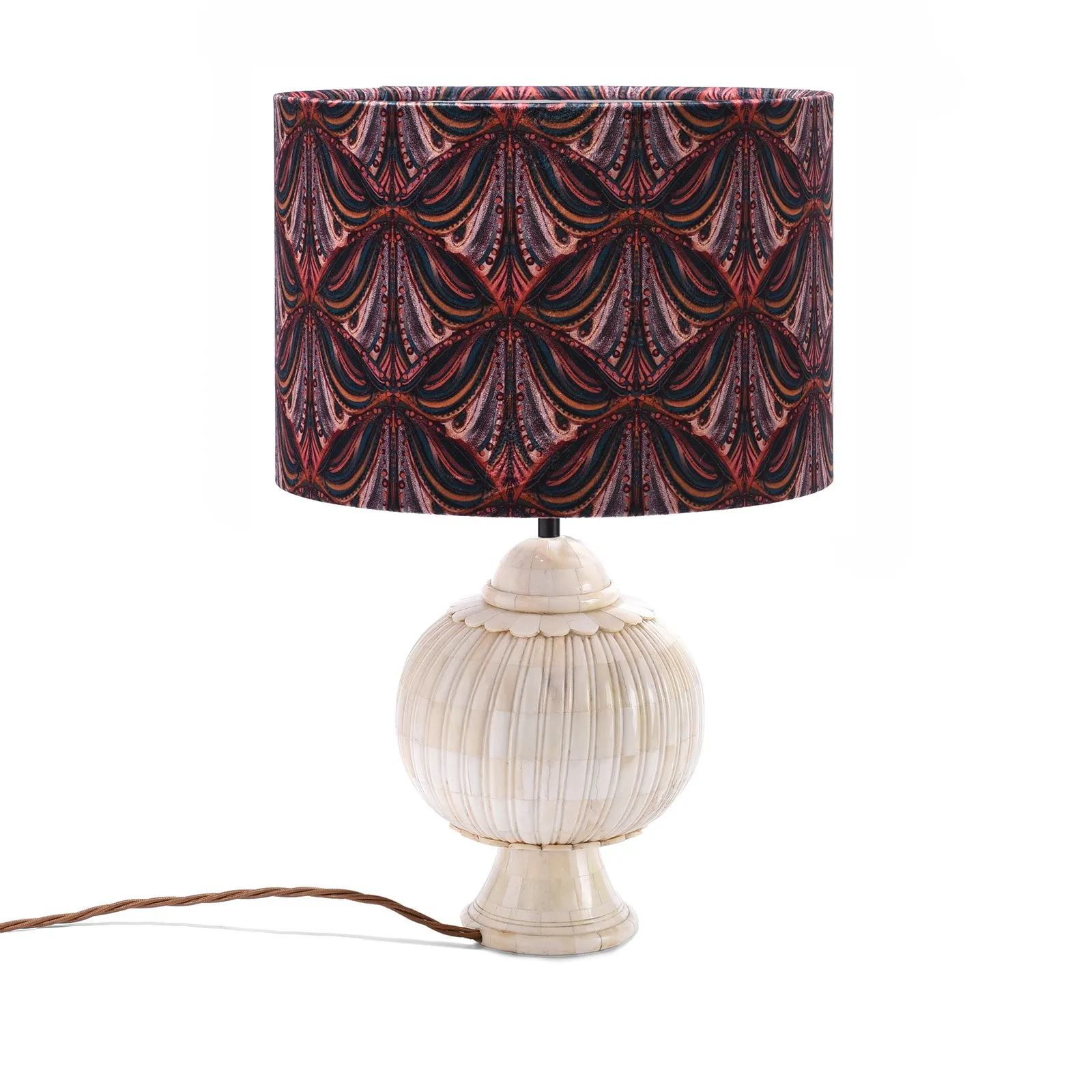 Mumbai Deco Drum Lampshade Various Sizes  - Plum