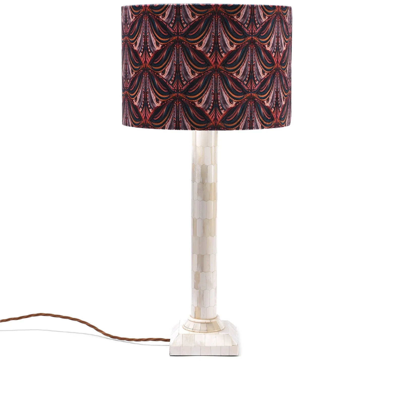 Mumbai Deco Drum Lampshade Various Sizes  - Plum