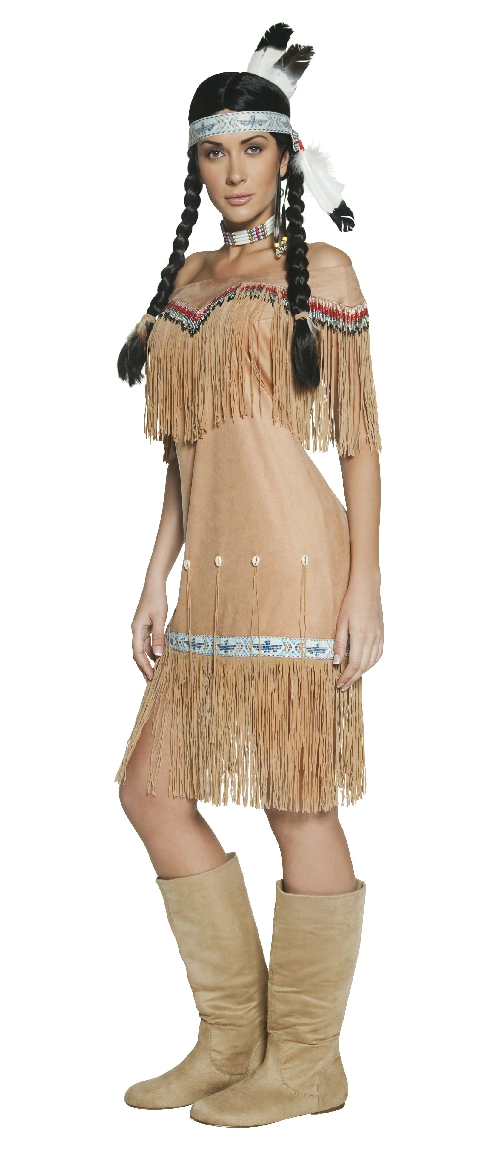 Native American Western Indian Lady Costume