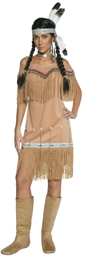 Native American Western Indian Lady Costume