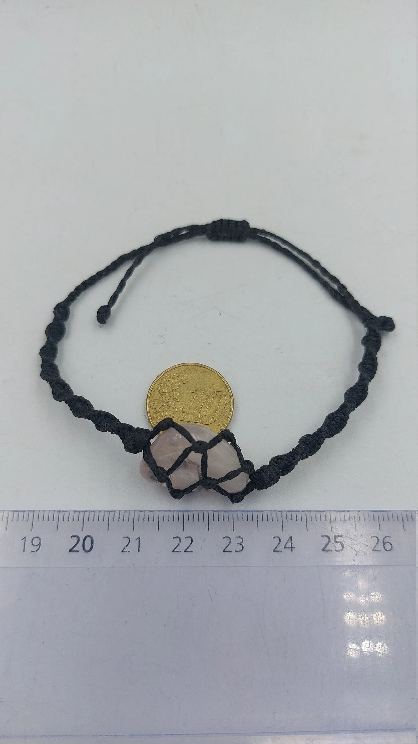 Natural Pink/Rose Quartz Handmade Wrap It Bracelet Healing Crystal Accessories Zodiac Mineral Stone