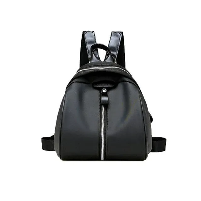 new fashion women backpack Nylon designer Small Backpack Women School Bags Zipper Shoulder Bag #6M