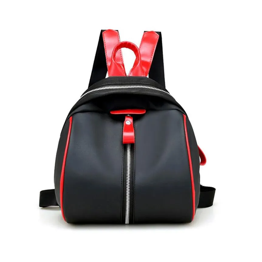 new fashion women backpack Nylon designer Small Backpack Women School Bags Zipper Shoulder Bag #6M