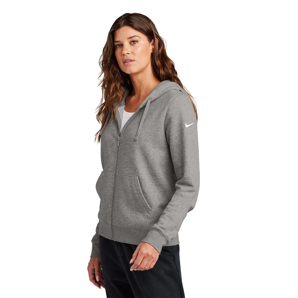 Nike - Women's Club Fleece Sleeve Swoosh Full-Zip Hoodie