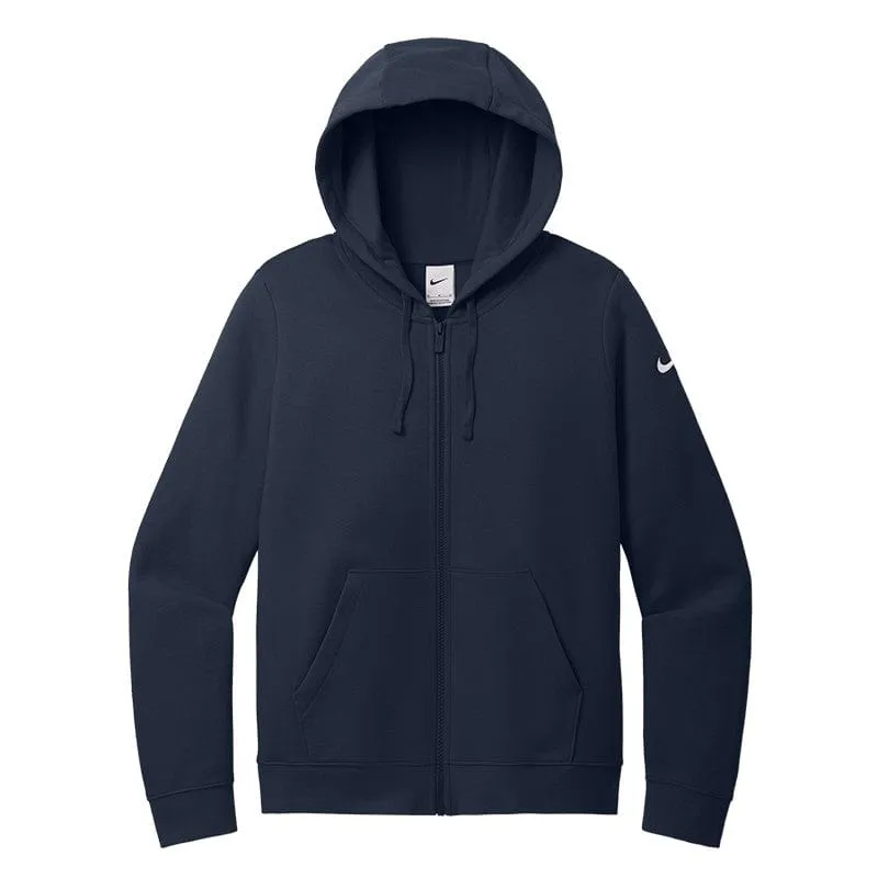 Nike - Women's Club Fleece Sleeve Swoosh Full-Zip Hoodie