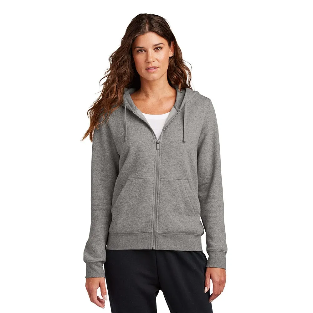 Nike - Women's Club Fleece Sleeve Swoosh Full-Zip Hoodie