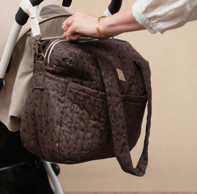 Nobodinoz Hyde Park Waterproof Changing Bag (Leonie Brown)