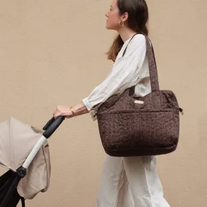 Nobodinoz Hyde Park Waterproof Changing Bag (Leonie Brown)