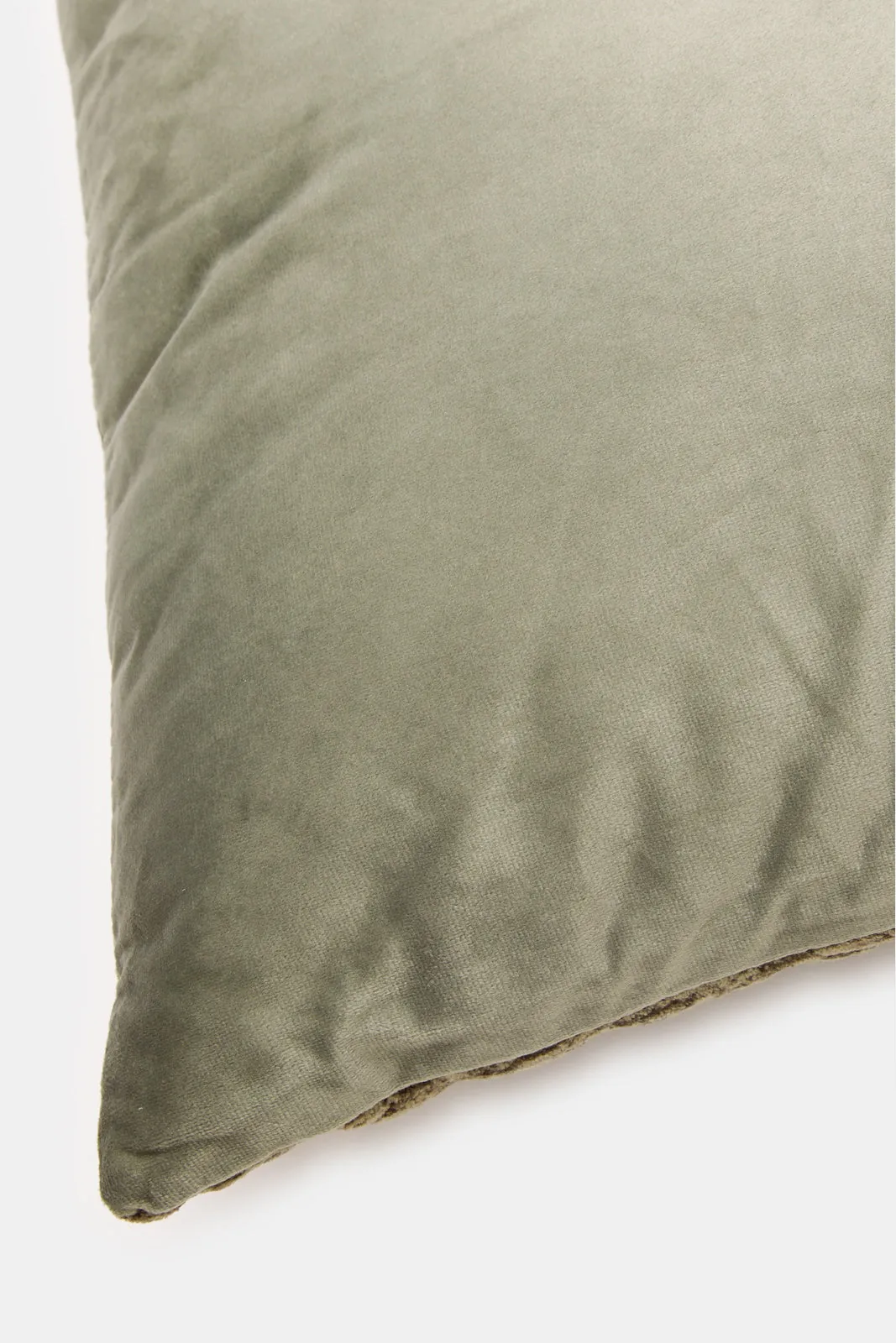 Olive Textured Cushion