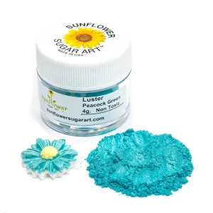 Peacock Green Luster Dust