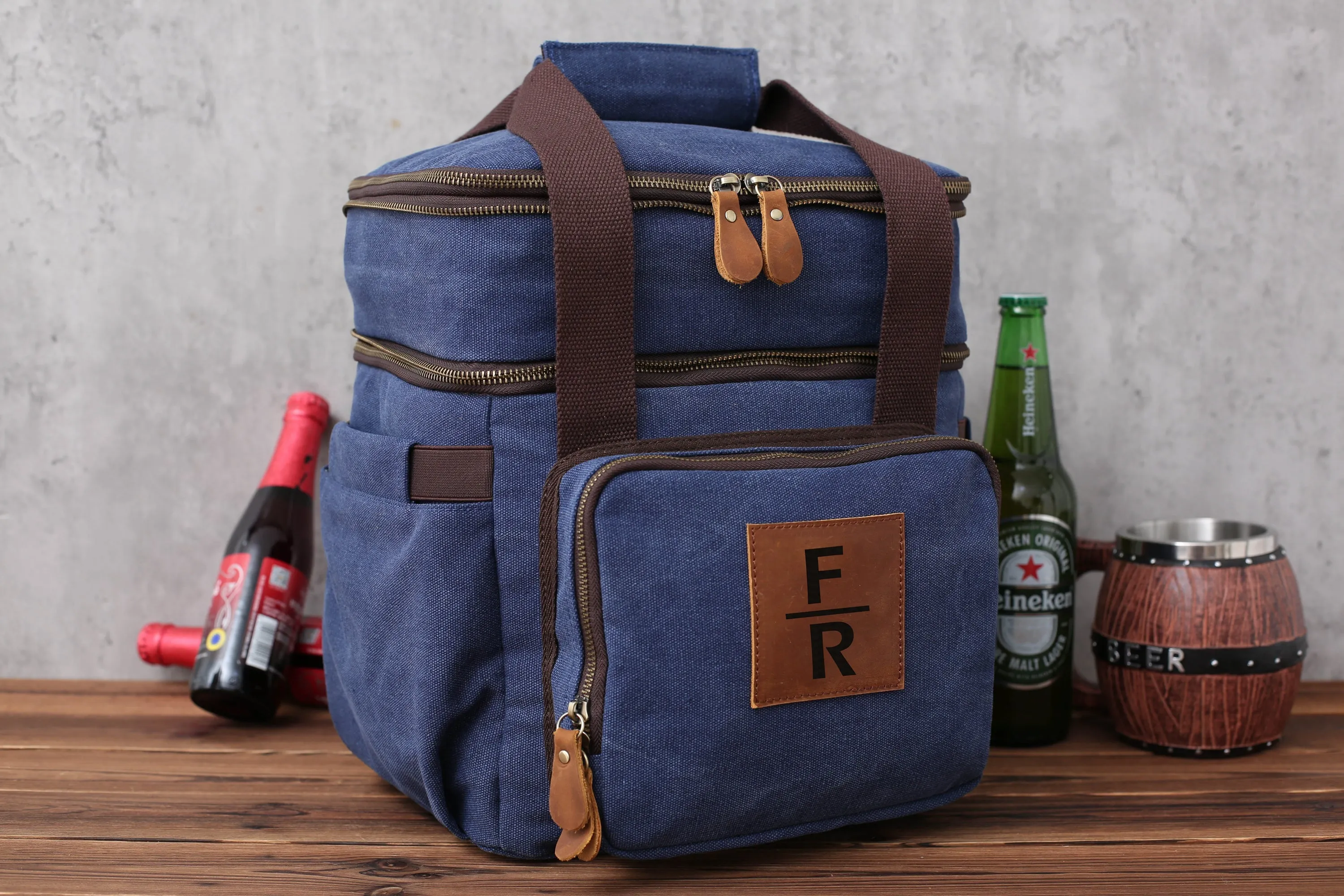 Personalized Groomsmen Cooler, Custom Beer Cooler, Groomsman Gift Proposal, Father's Day Gift