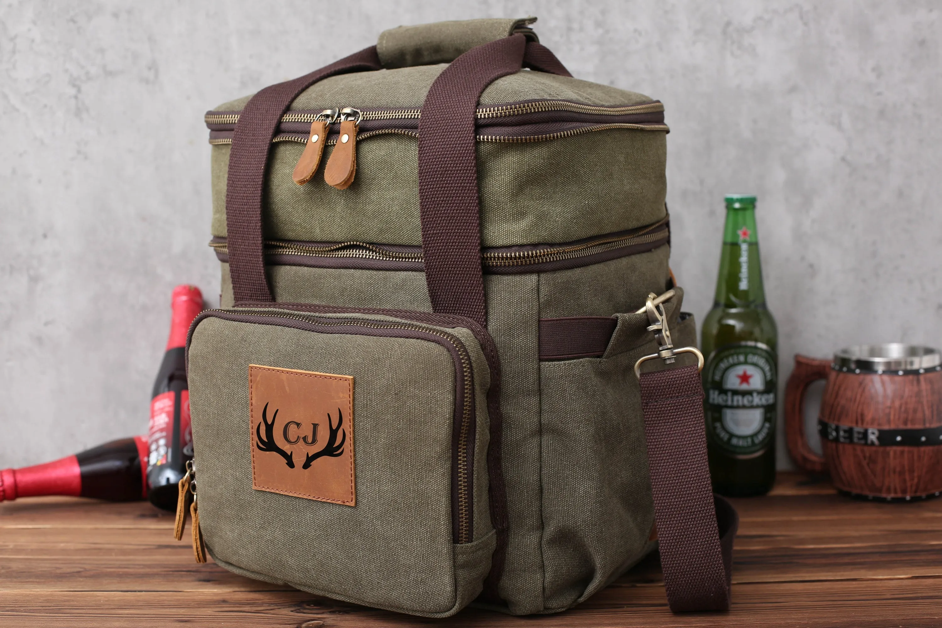 Personalized Groomsmen Cooler, Custom Beer Cooler, Groomsman Gift Proposal, Father's Day Gift