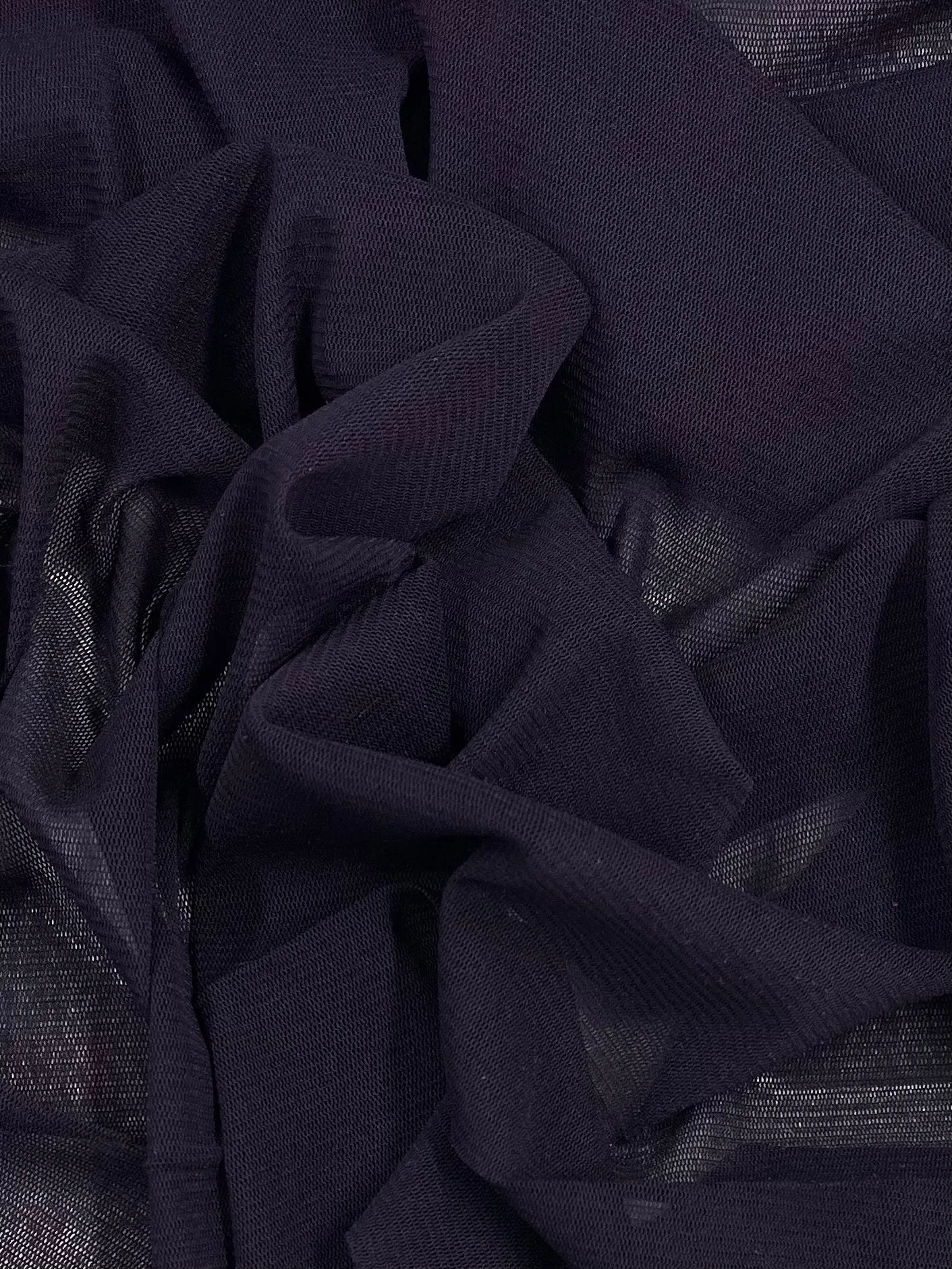 Plain Mesh - Vintage Violet - 155cm