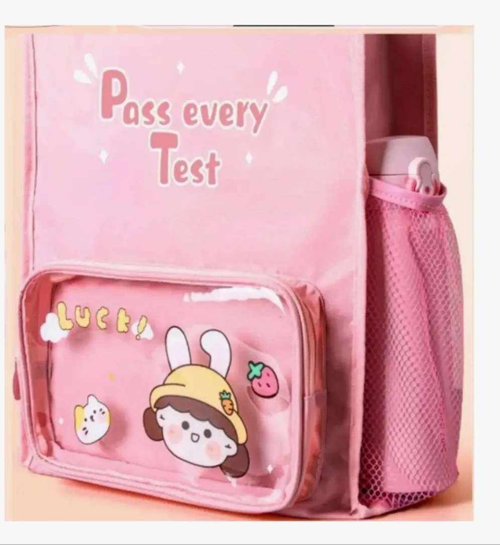 Premium Kawaii Tote bags with 3 compartments 
Stylish and Trendy Travelling Bag for Boys and Girls