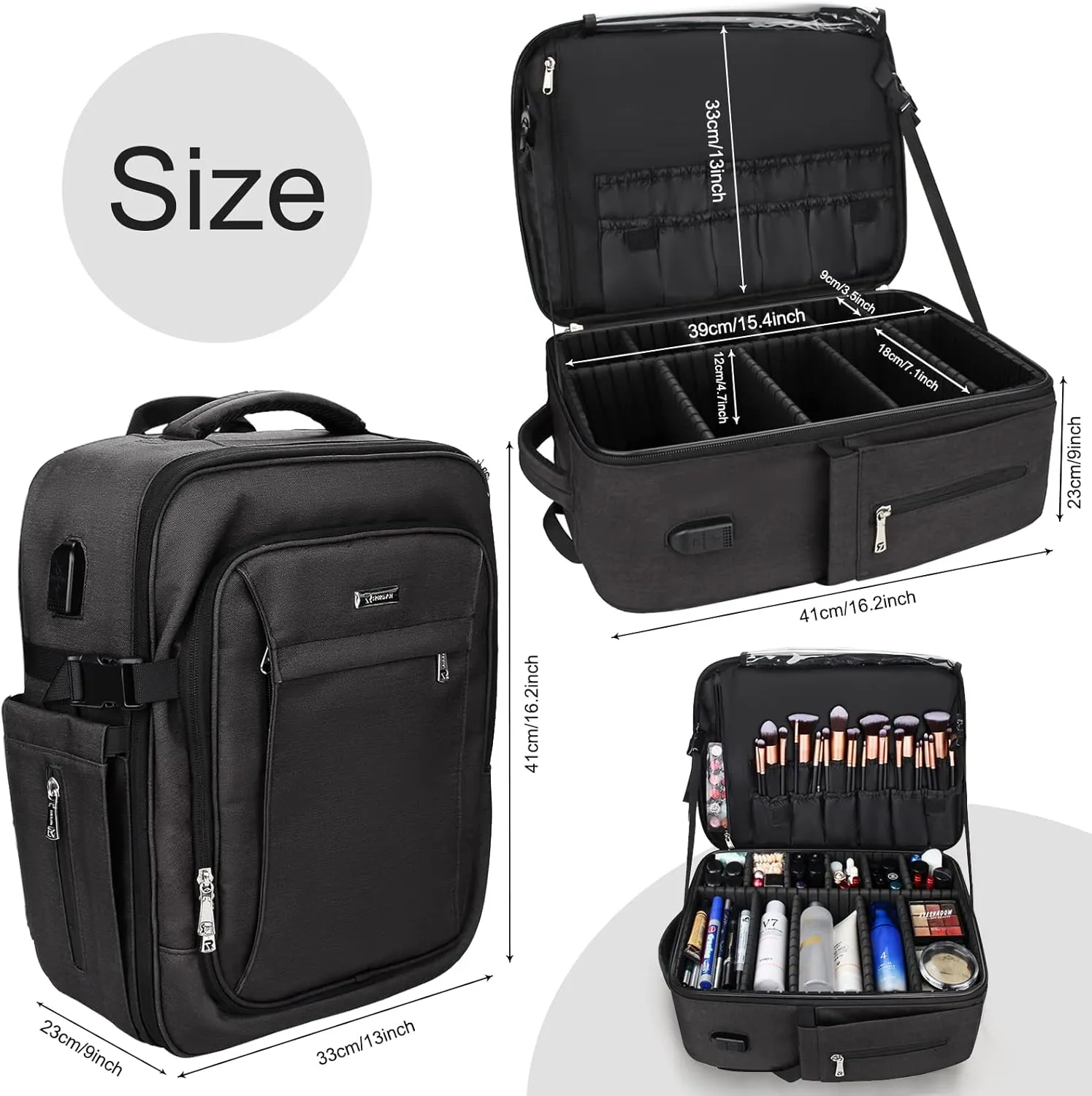 Professional Makeup Bag For Makeup Artists