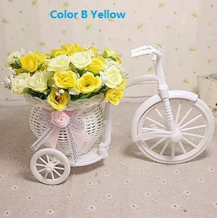 Rattan vase   flowers meters orchid artificial flower set home decoration