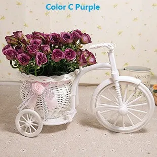 Rattan vase   flowers meters orchid artificial flower set home decoration