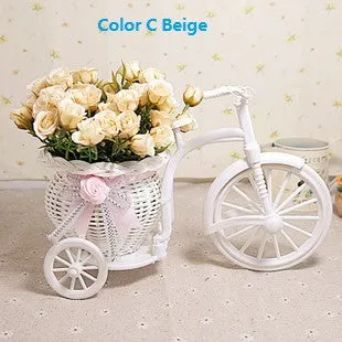 Rattan vase   flowers meters orchid artificial flower set home decoration