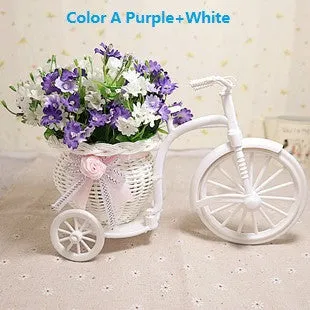 Rattan vase   flowers meters orchid artificial flower set home decoration