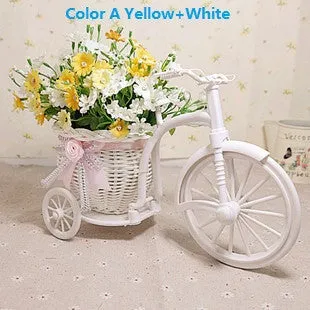 Rattan vase   flowers meters orchid artificial flower set home decoration