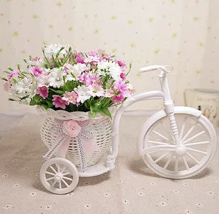 Rattan vase   flowers meters orchid artificial flower set home decoration