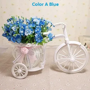 Rattan vase   flowers meters orchid artificial flower set home decoration