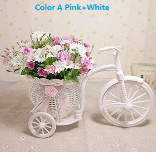 Rattan vase   flowers meters orchid artificial flower set home decoration