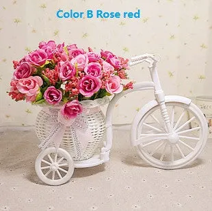 Rattan vase   flowers meters orchid artificial flower set home decoration