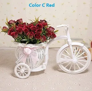 Rattan vase   flowers meters orchid artificial flower set home decoration
