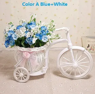 Rattan vase   flowers meters orchid artificial flower set home decoration